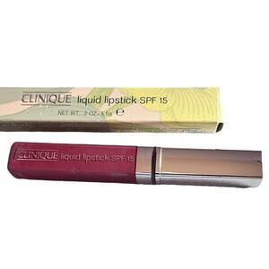 CLINIQUE Liquid Lipstick SPF 15 in DARE DEVIL - HTF Rare NIB